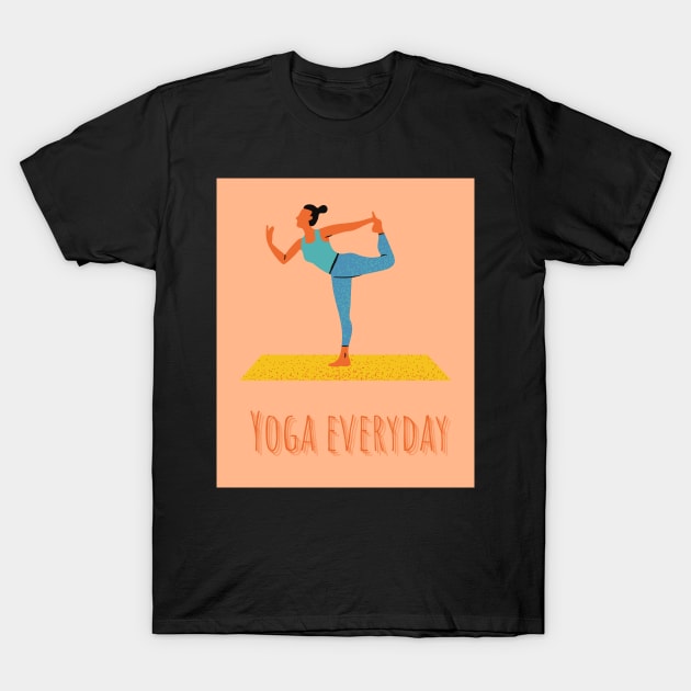 yoga T-Shirt by phantom